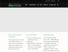 Tablet Screenshot of highschoolfanstand.com